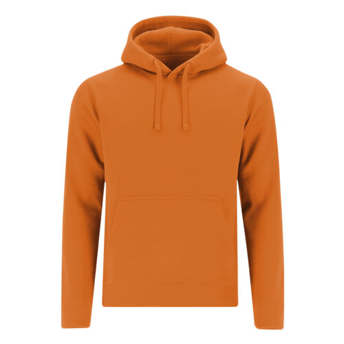 Unisex orange Hoodie mit Kängurutasche – 280 g/m²
