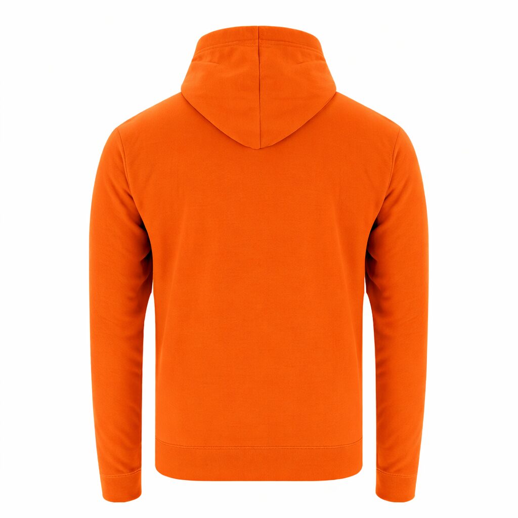 Unisex orange Hoodie mit Kängurutasche – 280 g/m² – Bild 2