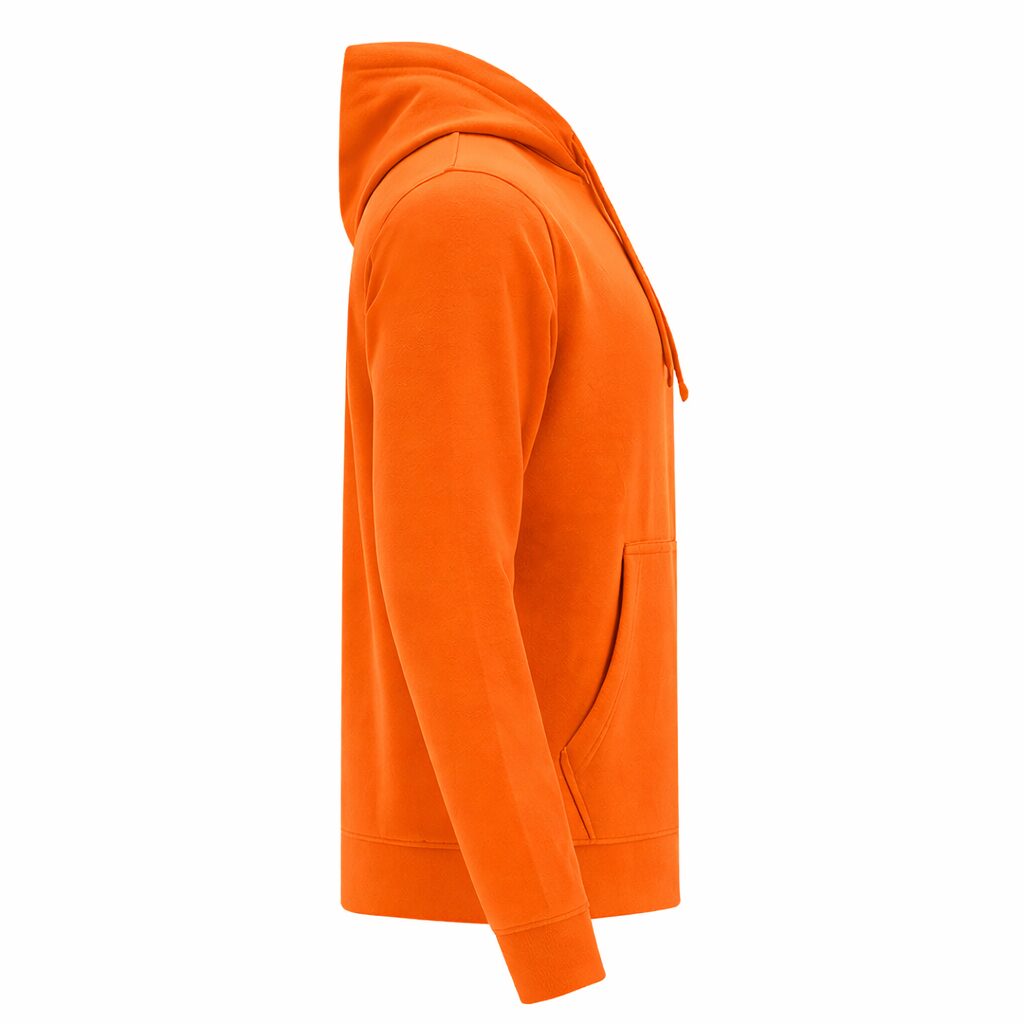 Unisex orange Hoodie mit Kängurutasche – 280 g/m² – Bild 3