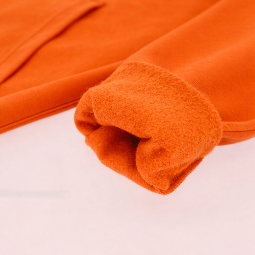 Unisex orange Hoodie mit Kängurutasche – 280 g/m² – Bild 6