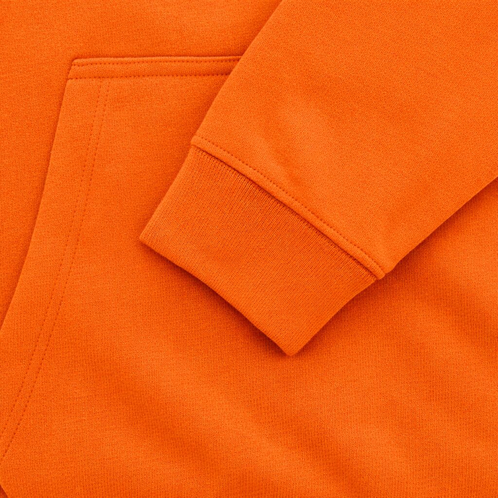 Unisex orange Hoodie mit Kängurutasche – 280 g/m² – Bild 4