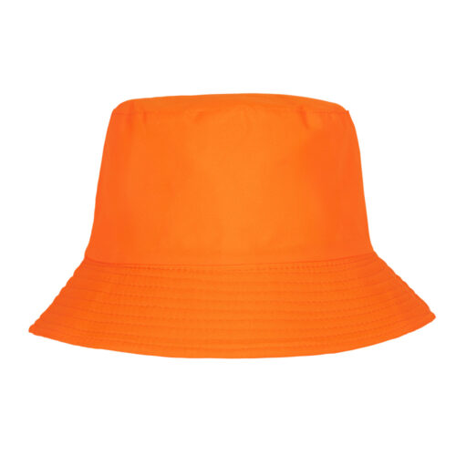 Bucket Hat UV Blacklight – Fischerhut 58 cm – Neon Orange