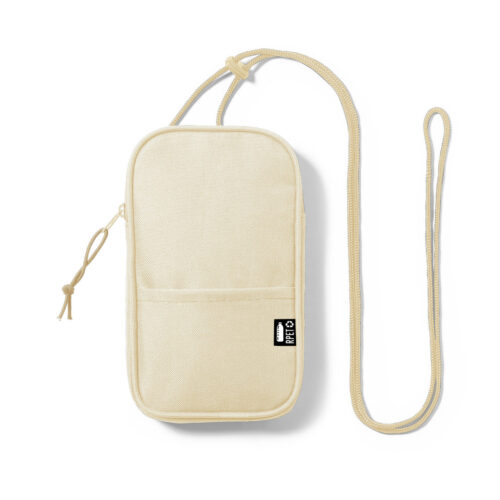 Telefontasche RPET Polyester Beige