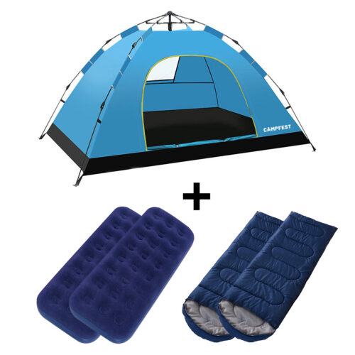 Campfest Doppel-Camping-Set 5-teilig