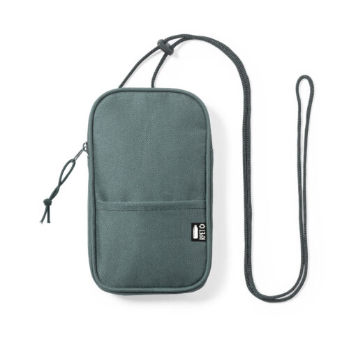 Handy-Tasche RPET Polyester Grau