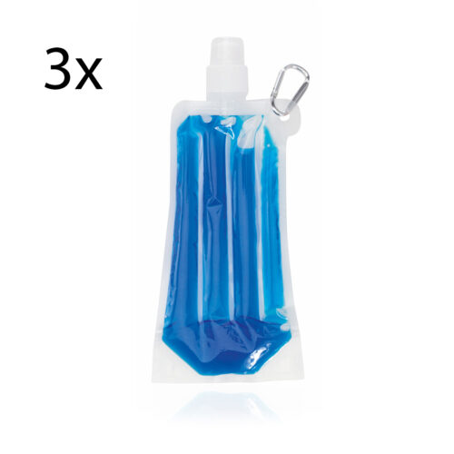 Wassertasche mit Kühlflüssigkeit Blau - 3 Stück
