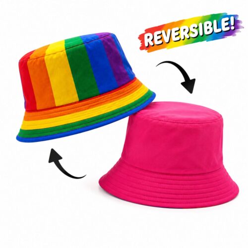 Yucka Wendbarer Anglerhut Pride Regenbogen - 58 cm