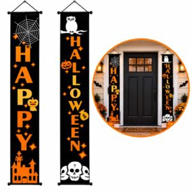 Türflaggen Happy Halloween 180 x 30 cm
