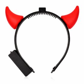 Teufelshörner mit LED-Beleuchtung