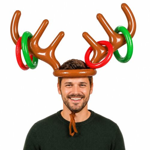 Rentier-Ringwurfspiel – Weihnachtsspiel für die Weihnachtsfeier