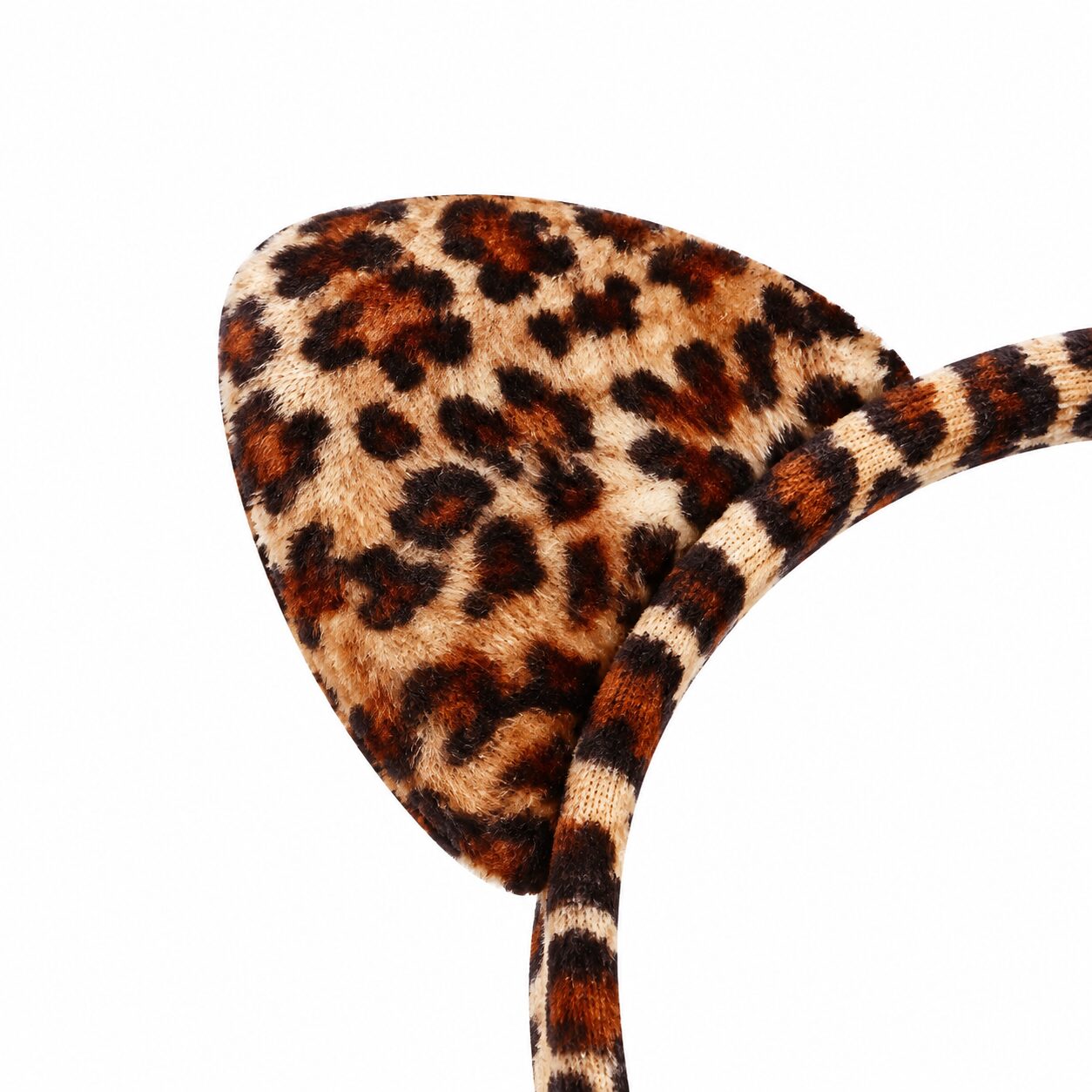 Haarreif Leopardmuster mit Ohren – Bild 2